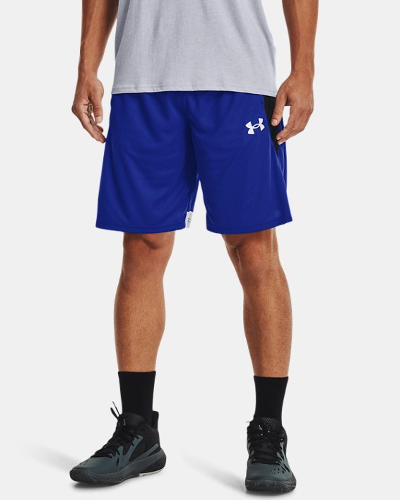Men's UA Baseline 10" Shorts, Blue, pdpMainDesktop image number 0